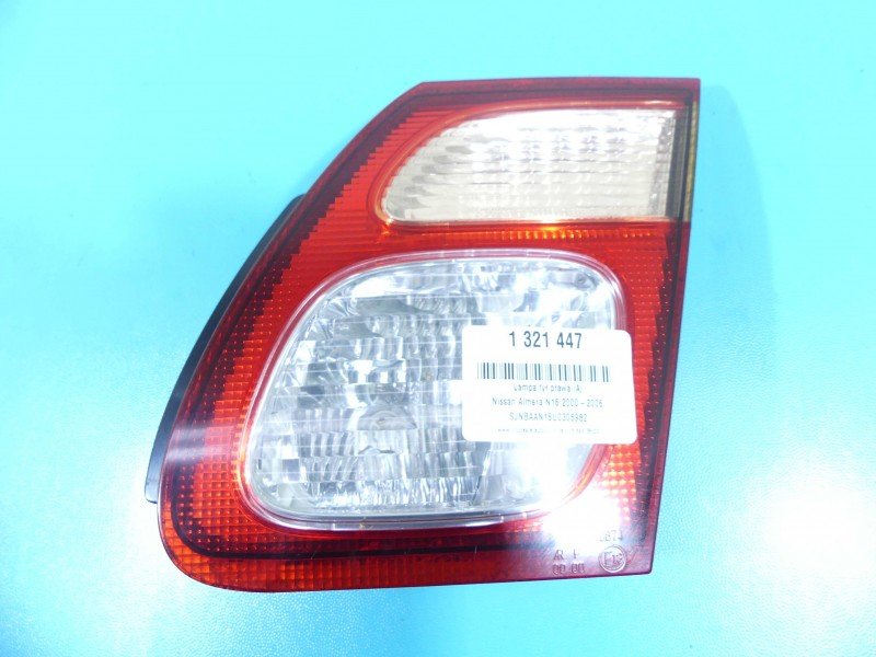 Lampa tył prawa Nissan Almera N16 sedan