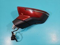 Lusterko lewe pin Seat Leon III 12- HB 5d kolor bordowy LS3Q europa