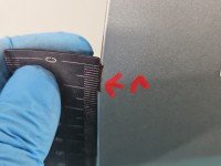 DRZWI PRZÓD LEWE KIEROWCY Toyota Verso 09- 5d srebrny 1F7