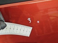 Drzwi tył prawe Dacia Sandero I 08-12 HB 5d bordowy TEB76