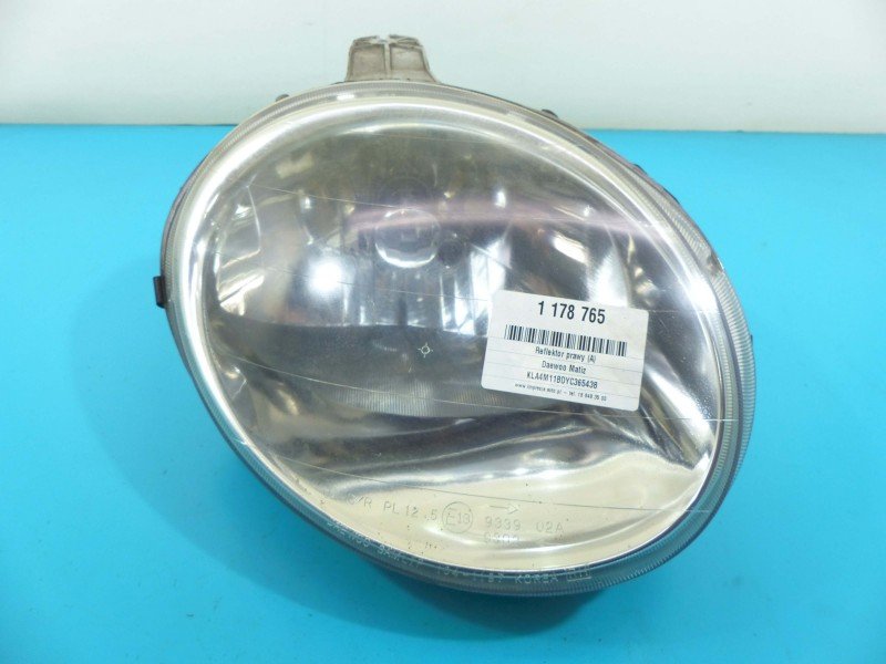 Reflektor prawy lampa przód Daewoo Matiz EUROPA