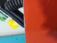 DRZWI PRZÓD LEWE KIEROWCY Opel Corsa F 5d pomarańczowy KVH