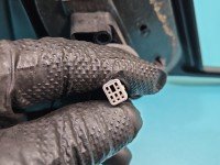 Lusterko lewe pin Mitsubishi Colt Z30 VI 04- HB 5d kolor niebieski europa