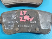 Tarcze hamulcowe tył klocki Mercedes GL II X166 4.7 V8 278928