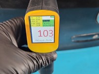 Klapa tył Vw Polo IV 9N HB 3d czarny LC9Z