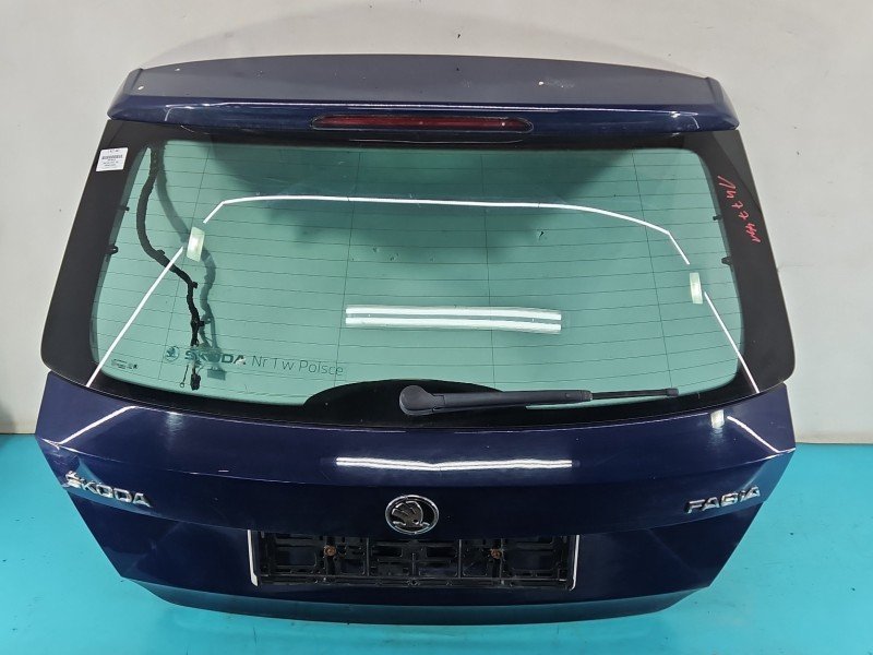 Klapa tył Skoda Fabia III HB 5d granatowy ŁF5A Klapa tył Skoda Fabia III HB 5d granatowy ŁF5A