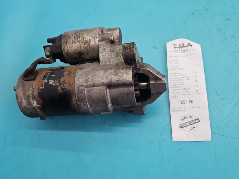 TEST Rozrusznik Renault Megane I 1.9 dci M001T85781, 7700116282