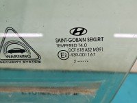 Szyba drzwi przód lewa Hyundai I30 III 16- kombi