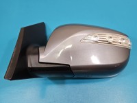 Lusterko lewe Hyundai Ix35 elektryczny, Europejska, Kod lakieru: ZAR, składane elektrycznie, 8 pin europa