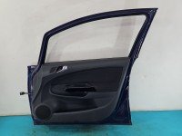 Drzwi przód prawe Opel Corsa D 5d granatowy Y20Z