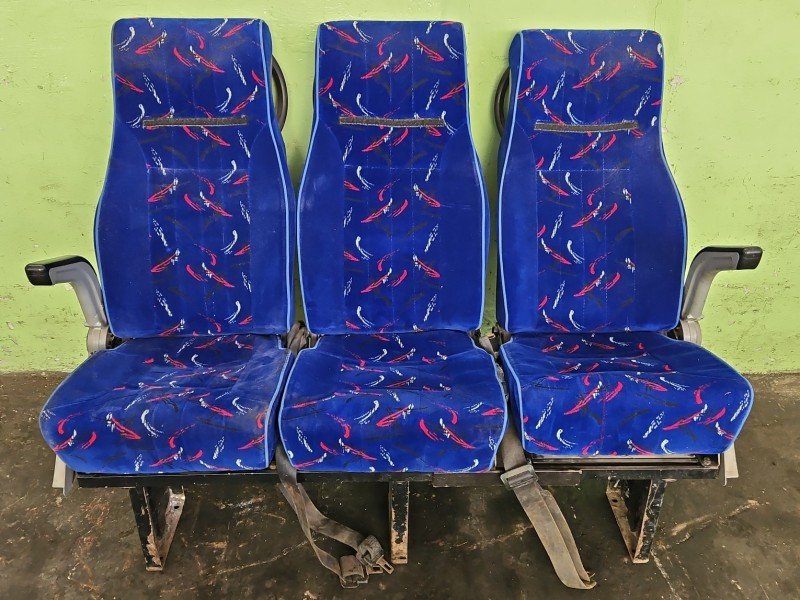 Fotel tył lewy III rząd tylny Vw Transporter T5 3 rząd