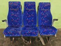 Fotel tył lewy III rząd tylny Vw Transporter T5 3 rząd