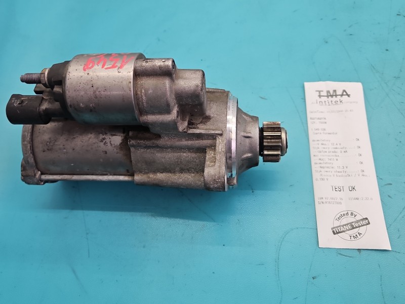 TEST Rozrusznik Cupra Formentor 1.5 TSI 02E911022H, 0001179606