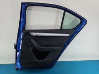 Drzwi tył prawe Skoda Octavia III HB 5d niebieski LF5W/8X8X