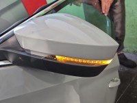 Lusterko lewe pin Skoda Kodiaq I HB 5d kolor szary LF7A europa