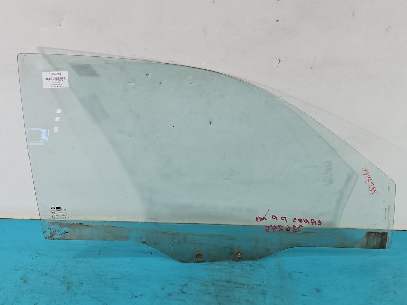 Szyba drzwi przód prawa Daewoo Lanos HB