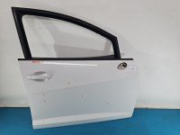 DRZWI PRZÓD PRAWE PASAŻERA Seat Ibiza IV 6J 5d biały LB9A