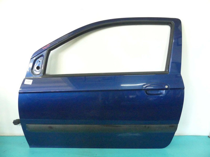 DRZWI PRZÓD LEWE KIEROWCY Hyundai Getz 3d granatowy BLUE ONYX [3E]
