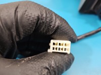 Lusterko lewe pin Toyota Rav4 I 94- HB 3d kolor srebrny europa