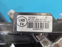 Reflektor prawy lampa przód Toyota Corolla E16 E18 13- EUROPA 223357572, 16744S, 81110-02L70-00