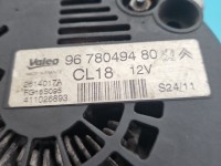 TEST Alternator Peugeot 508 I 10-18 2.0 hdi 9678049480, 2614017A
