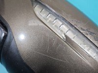 Lusterko lewe pin Nissan Qashqai II J11 13-21 HB 5d kolor brązowy CAP G europa