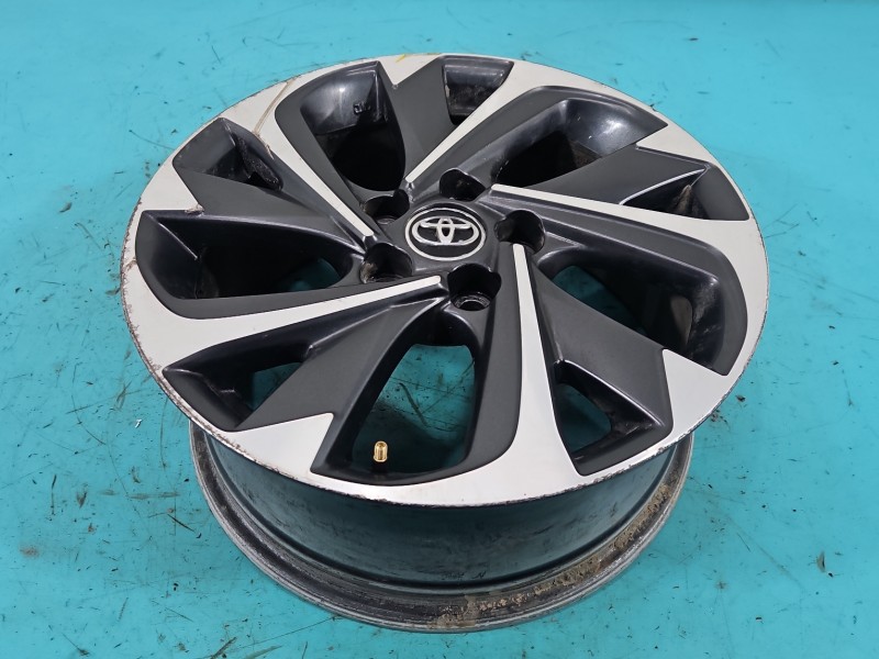 Felga aluminiowa 17" Toyota Auris II alufelga Szerokość felgi: 7.0", 5x114.3, Odsadzenie (ET): 50, TOYOTA, aluota, et50 7J rysy