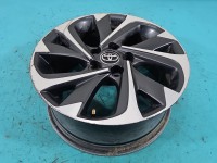 Felga aluminiowa 17" Toyota Auris II alufelga Szerokość felgi: 7.0", 5x114.3, Odsadzenie (ET): 50, TOYOTA, aluota, et50 7J rysy