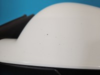Lusterko lewe Opel Insignia A 6pin. Rysy na obudowie, odpryski BIAŁY Z40R europa