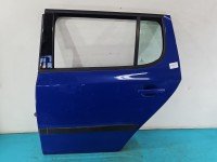 Drzwi tył lewe Skoda Fabia II HB 5d niebieski 4590