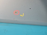 DRZWI PRZÓD LEWE KIEROWCY Ford Fiesta Mk6 3d srebrny