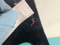 Błotnik przód lewy Ford Fiesta Mk6 czarny D2