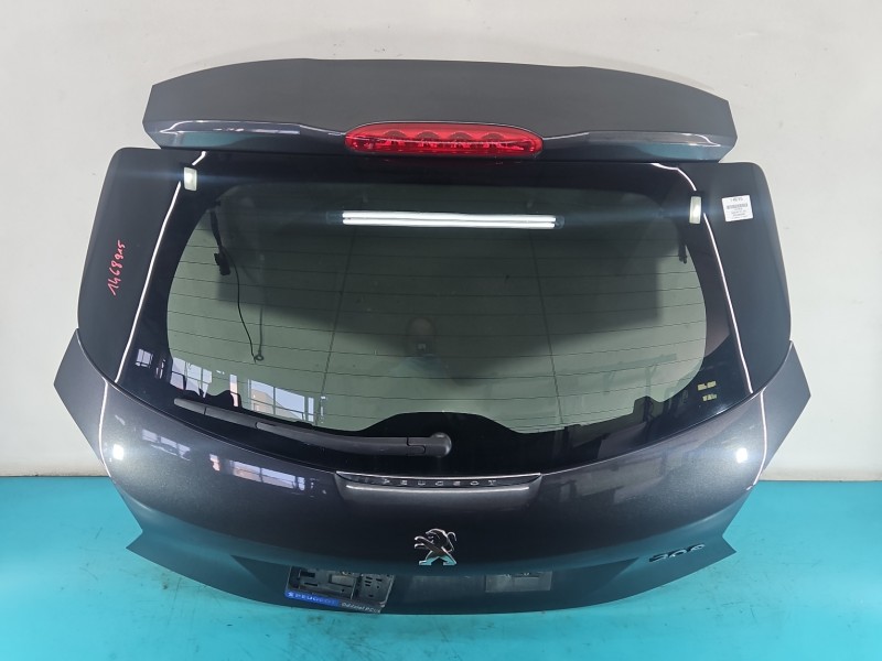 Klapa tył BAGAŻNIKA SZYBA Peugeot 208 I 12-19 HB 5d grafitowy KTPD