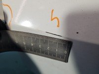 Klapa tył Ford S-max II MK2 HB 5d biały 5F Klapa tył Ford S-max II MK2 HB 5d biały 5F