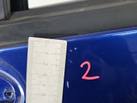 DRZWI PRZÓD LEWE KIEROWCY Fiat Grande Punto 5d 599A