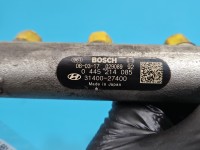 Listwa wtryskowa CZUJNIKI 0445214085, 0281002507, 0281002706 Hyundai Tucson I 2.0 crdi