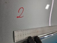 Drzwi tył prawe Mercedes CLS II C218 W218 218 sedan 4d srebrny 775