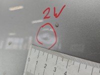 Drzwi tył lewe Nissan Qashqai I J10 06-13 HB 5d srebrny KYO