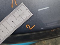 Klapa tył Toyota Avensis II T25 HB 5d szary 1E5