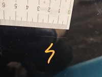 Drzwi tył prawe Mazda 6 II GH HB 5d czarny A3F