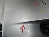 Zderzak przód Toyota Yaris II srebrny 1E7