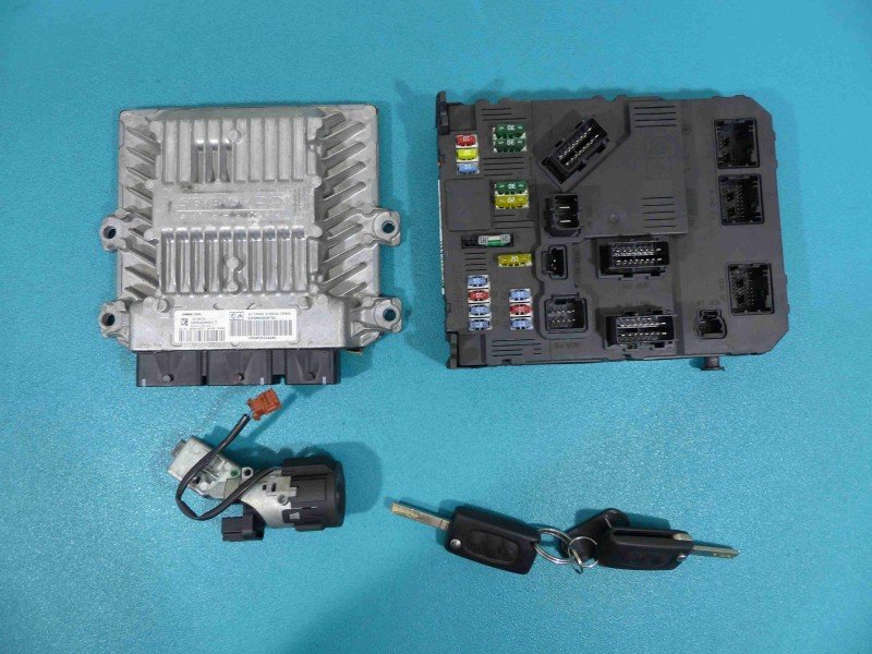 Komputer Sterownik silnika 9655534080, 9663606780 Peugeot 407 2.0 hdi