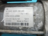 TEST Rozrusznik MERCEDES W176 1.5 CDI A6459060800, 438000-2050