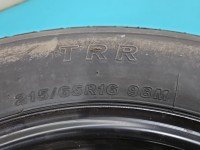 Koło zapasowe 16" dojazdowe dojazdówka Nissan X-trail II T31 5x114.3, Bridgestone, 215 mm, Profil opony: 65, R16x6,5...