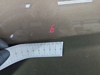 Drzwi tył lewe Ford Fiesta Mk7 HB 5d złoty