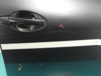DRZWI PRZÓD PRAWE PASAŻERA Toyota Auris I 5d grafitowy 1G3