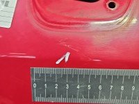 DRZWI PRZÓD LEWE KIEROWCY Honda Jazz II 5d czerwony