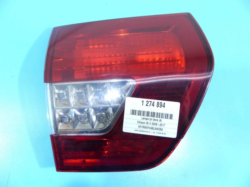 Lampa tył lewa Citroen C5 II kombi