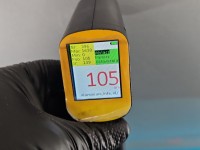 Drzwi tył prawe AUDI A6 C7 sedan 4d srebrny, LX7W