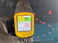 Drzwi tył lewe Skoda Superb II HB 5d LF8J